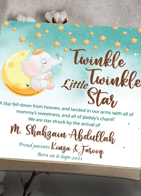 Baby Birth Announcement Boxes in Pakistan | Customized Methai & Sweet Boxes – Lowest Price