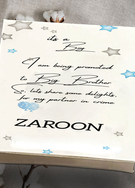 Baby Birth Announcement Boxes in Pakistan | Customized Methai & Sweet Boxes – Lowest Price