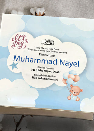Baby Birth Announcement Boxes in Pakistan | Customized Methai & Sweet Boxes – Lowest Price