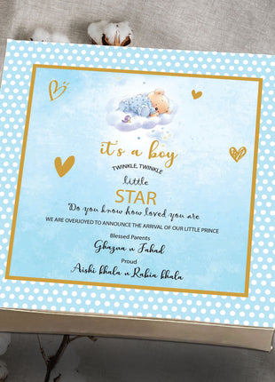 Baby Birth Announcement Boxes in Pakistan | Customized Methai & Sweet Boxes – Lowest Price