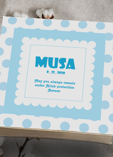 Baby Birth Announcement Boxes in Pakistan | Customized Methai & Sweet Boxes – Lowest Price