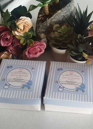 Baby Birth Announcement Boxes in Pakistan | Customized Methai & Sweet Boxes – Lowest Price