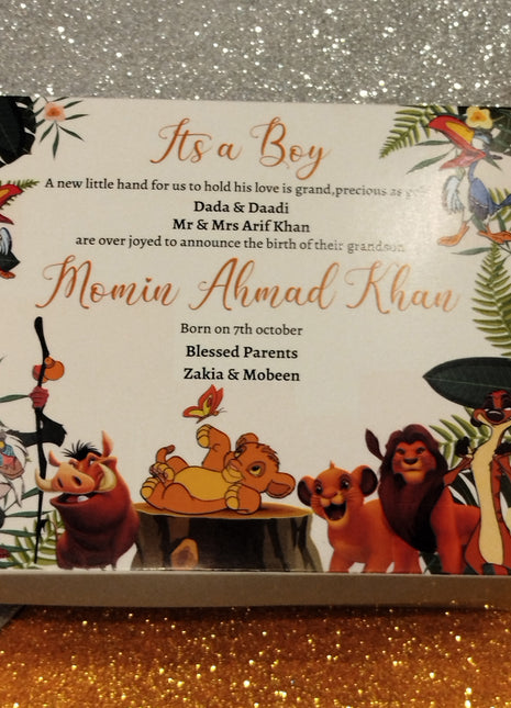 Baby Birth Announcement Boxes in Pakistan | Customized Methai & Sweet Boxes – Lowest Price