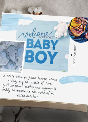 Baby Birth Announcement Boxes in Pakistan | Customized Methai & Sweet Boxes – Lowest Price