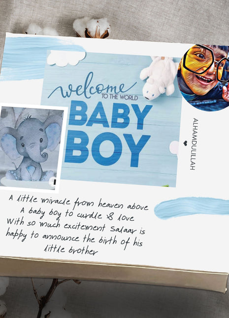 Baby Birth Announcement Boxes in Pakistan | Customized Methai & Sweet Boxes – Lowest Price
