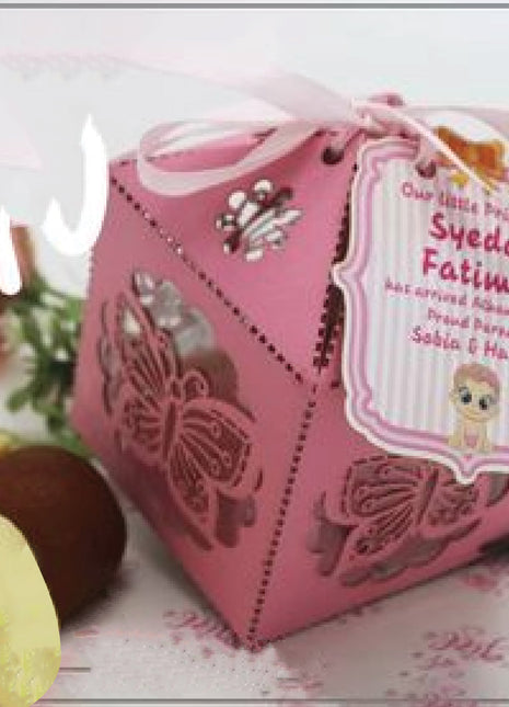 Baby Birth Announcement Boxes in Pakistan | Customized Methai & Sweet Boxes – Lowest Price