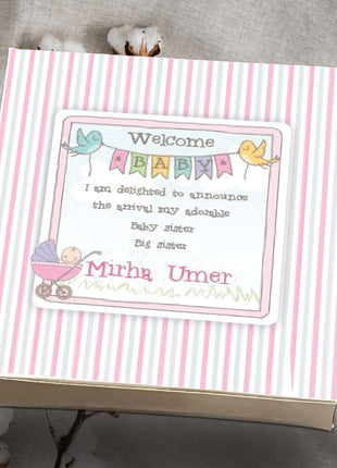 Baby Birth Announcement Boxes in Pakistan | Customized Methai & Sweet Boxes – Lowest Price