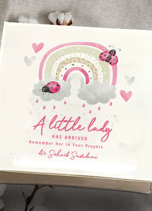 Baby Birth Announcement Boxes in Pakistan | Customized Methai & Sweet Boxes – Lowest Price