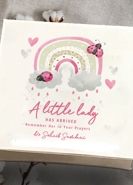 Baby Birth Announcement Boxes in Pakistan | Customized Methai & Sweet Boxes – Lowest Price