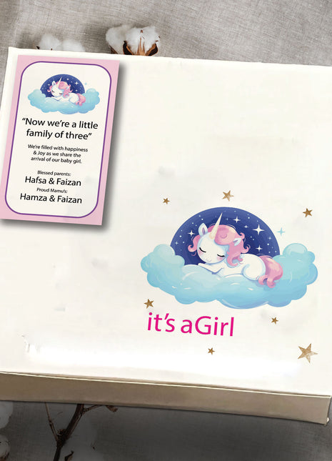 Baby Birth Announcement Boxes in Pakistan | Customized Methai & Sweet Boxes – Lowest Price