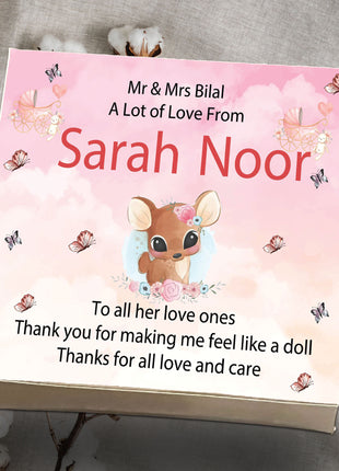 Baby Birth Announcement Boxes in Pakistan | Customized Methai & Sweet Boxes – Lowest Price
