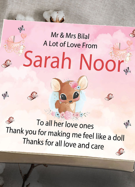 Baby Birth Announcement Boxes in Pakistan | Customized Methai & Sweet Boxes – Lowest Price