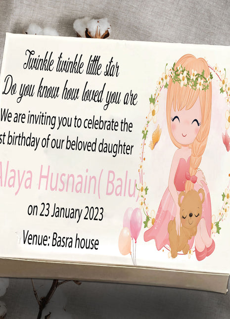 Baby Birth Announcement Boxes in Pakistan | Customized Methai & Sweet Boxes – Lowest Price
