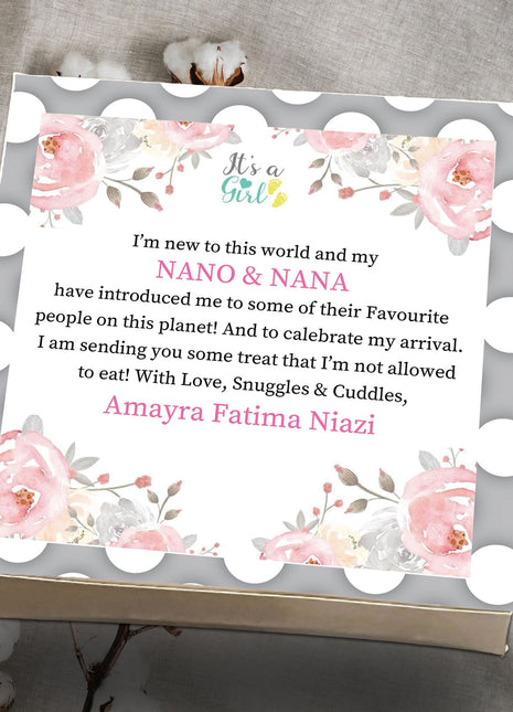 Baby Birth Announcement Boxes in Pakistan | Customized Methai & Sweet Boxes – Lowest Price