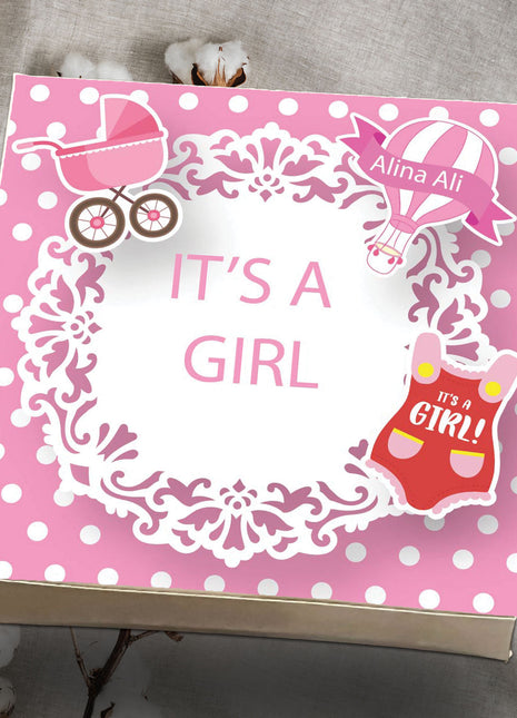 Baby Birth Announcement Boxes in Pakistan | Customized Methai & Sweet Boxes – Lowest Price