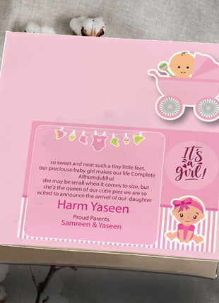 Baby Birth Announcement Boxes in Pakistan | Customized Methai & Sweet Boxes – Lowest Price
