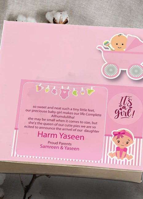 Baby Birth Announcement Boxes in Pakistan | Customized Methai & Sweet Boxes – Lowest Price