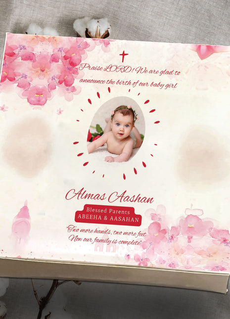 Baby Birth Announcement Boxes in Pakistan | Customized Methai & Sweet Boxes – Lowest Price