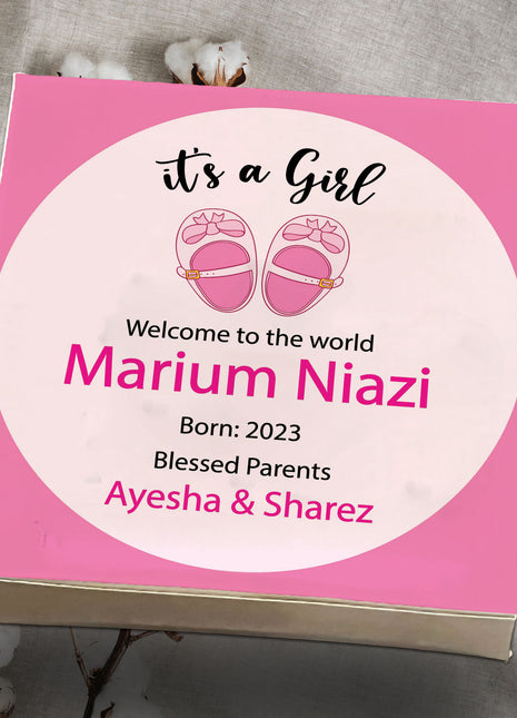 Baby Birth Announcement Boxes in Pakistan | Customized Methai & Sweet Boxes – Lowest Price