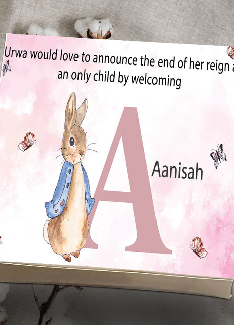 Baby Birth Announcement Boxes in Pakistan | Customized Methai & Sweet Boxes – Lowest Price