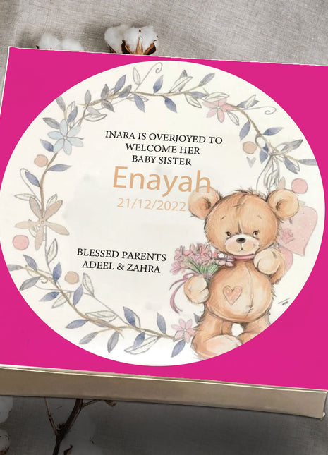 Baby Birth Announcement Boxes in Pakistan | Customized Methai & Sweet Boxes – Lowest Price