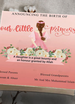Baby Birth Announcement Boxes in Pakistan | Customized Methai & Sweet Boxes – Lowest Price