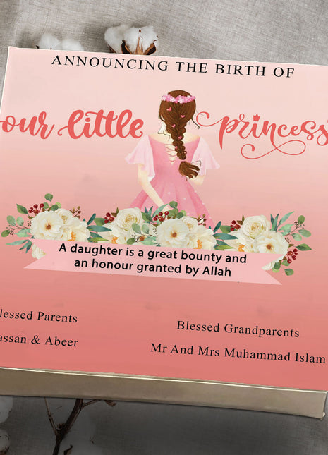 Baby Birth Announcement Boxes in Pakistan | Customized Methai & Sweet Boxes – Lowest Price