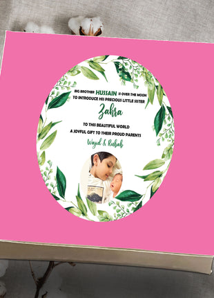 Baby Birth Announcement Boxes in Pakistan | Customized Methai & Sweet Boxes – Lowest Price