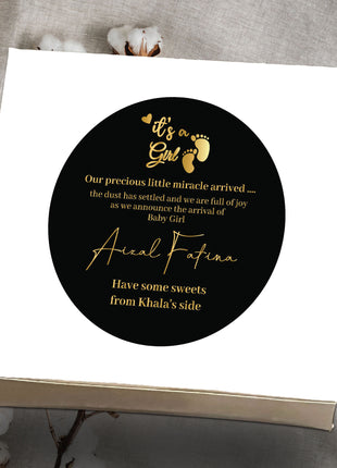 Baby Birth Announcement Boxes in Pakistan | Customized Methai & Sweet Boxes – Lowest Price