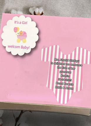 Baby Birth Announcement Boxes in Pakistan | Customized Methai & Sweet Boxes – Lowest Price
