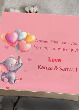 Baby Birth Announcement Boxes in Pakistan | Customized Methai & Sweet Boxes – Lowest Price