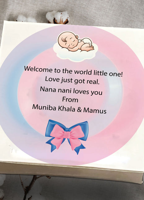 Baby Birth Announcement Boxes in Pakistan | Customized Methai & Sweet Boxes – Lowest Price