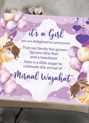 Baby Birth Announcement Boxes in Pakistan | Customized Methai & Sweet Boxes – Lowest Price