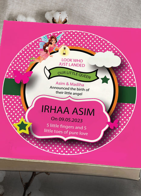 Baby Birth Announcement Boxes in Pakistan | Customized Methai & Sweet Boxes – Lowest Price