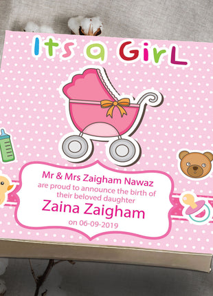 Baby Birth Announcement Boxes in Pakistan | Customized Methai & Sweet Boxes – Lowest Price