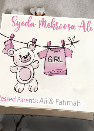 Baby Birth Announcement Boxes in Pakistan | Customized Methai & Sweet Boxes – Lowest Price
