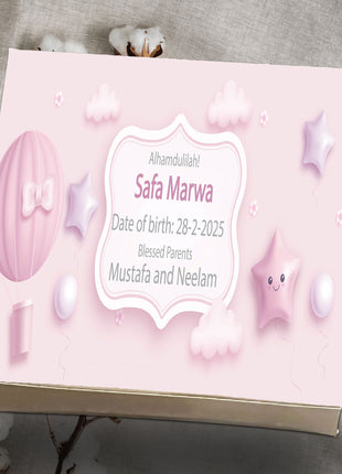 Baby Birth Announcement Boxes in Pakistan | Customized Methai & Sweet Boxes – Lowest Price