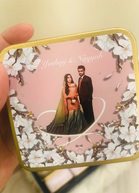 Customized Tin Bid Boxes in Pakistan – Affordable Wedding & Nikkah Gift Packaging | Printasy Pakistan