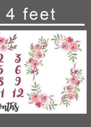 Customize Baby Shower Backdrop Flex