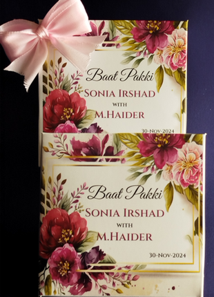 Personalized Card Bid Boxes in Pakistan – Low-Cost Nikkah & Wedding Gift Boxes | Printasy