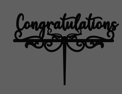 Promotion / Congratulation Cake Topper