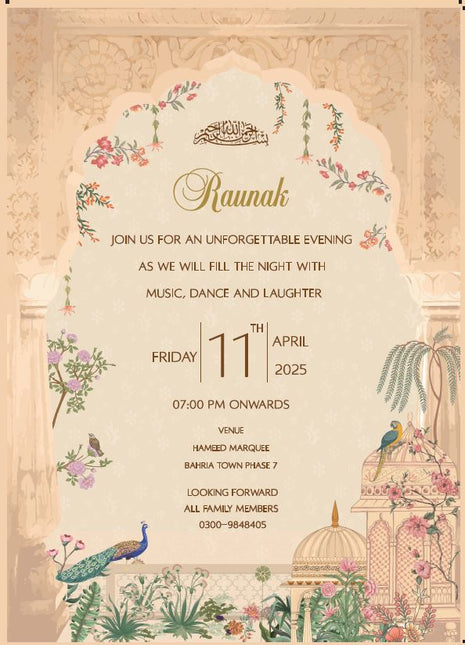 Customized Wedding Cards