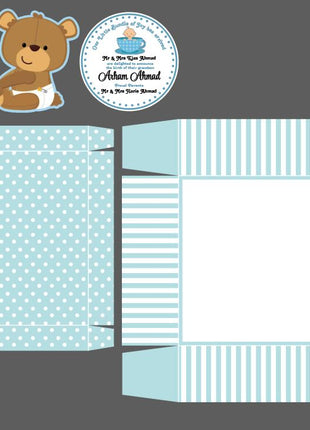 Baby Birth Announcement Boxes in Pakistan | Customized Methai & Sweet Boxes – Lowest Price
