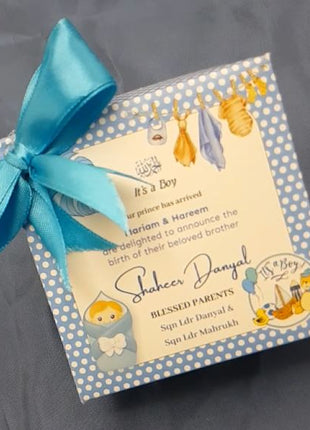 Baby Birth Announcement Boxes in Pakistan | Customized Methai & Sweet Boxes – Lowest Price