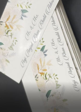 Customized Wedding Money Envelope