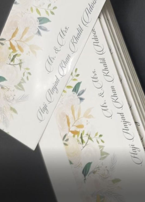 Customized Wedding Money Envelope