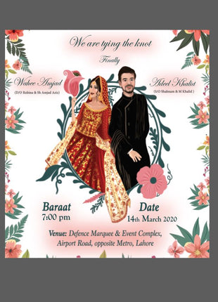 Customized Wedding Cards