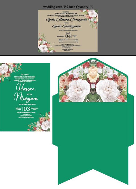 Customized Wedding Cards