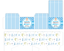 Baby Birth Announcement Boxes in Pakistan | Customized Methai & Sweet Boxes – Lowest Price