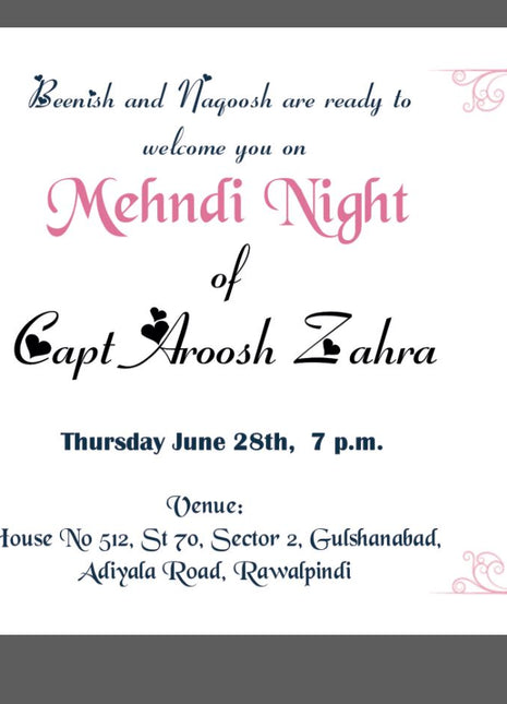 Customized Wedding Cards